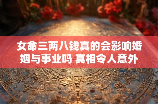 女命三两八钱真的会影响婚姻与事业吗 真相令人意外