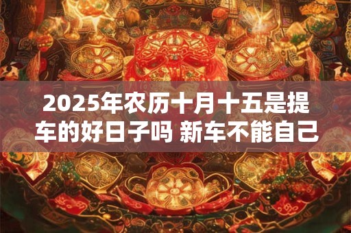 2025年农历十月十五是提车的好日子吗 新车不能自己开吗