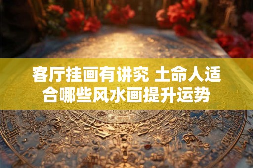 客厅挂画有讲究 土命人适合哪些风水画提升运势 客厅挂画有讲究 土命人适合哪些风水画提升运势