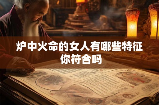 炉中火命的女人有哪些特征 你符合吗