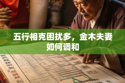 五行相克困扰多，金木夫妻如何调和