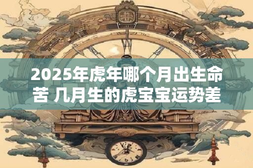 2025年虎年哪个月出生命苦 几月生的虎宝宝运势差