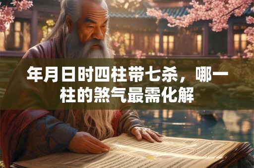 年月日时四柱带七杀，哪一柱的煞气最需化解