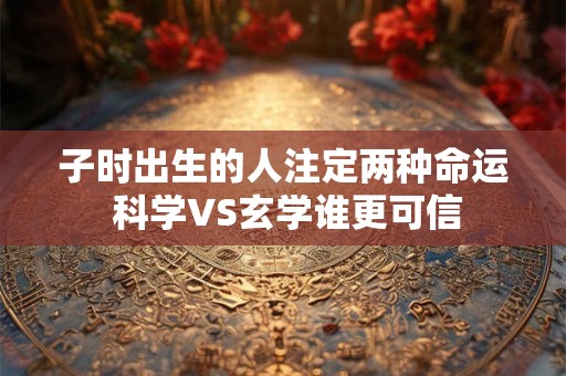 子时出生的人注定两种命运 科学VS玄学谁更可信