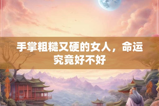 手掌粗糙又硬的女人，命运究竟好不好
