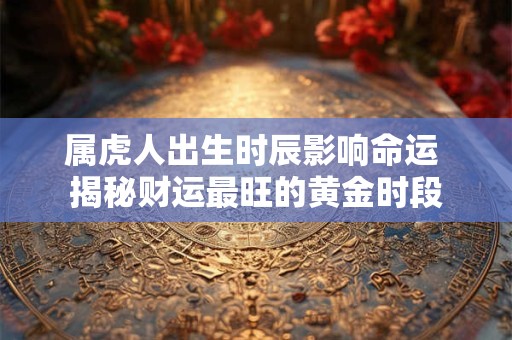 属虎人出生时辰影响命运 揭秘财运最旺的黄金时段