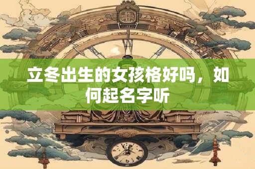 立冬出生的女孩格好吗，如何起名字听