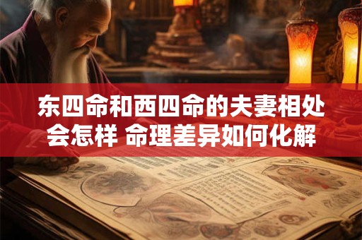 东四命和西四命的夫妻相处会怎样 命理差异如何化解