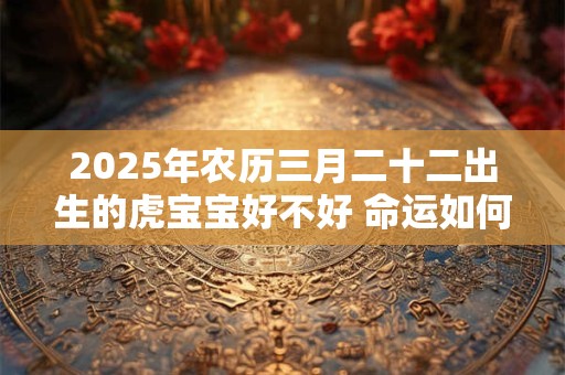 2025年农历三月二十二出生的虎宝宝好不好 命运如何