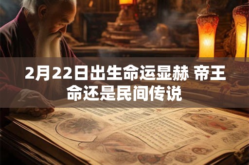 2月22日出生命运显赫 帝王命还是民间传说