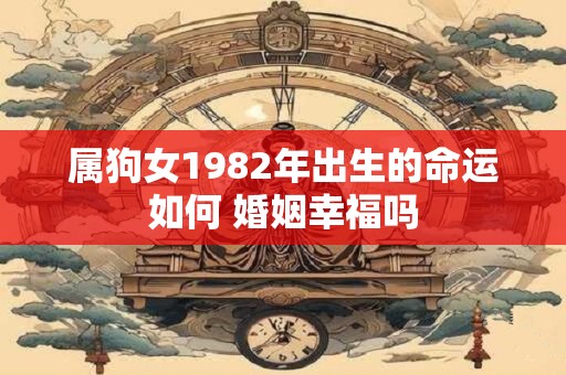 属狗女1982年出生的命运如何 婚姻幸福吗