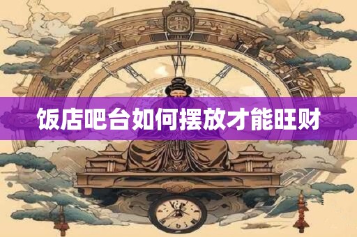 饭店吧台如何摆放才能旺财