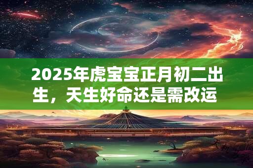2025年虎宝宝正月初二出生，天生好命还是需改运 速看解析