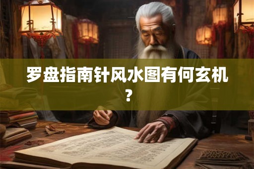 罗盘指南针风水图有何玄机？