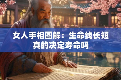 女人手相图解：生命线长短真的决定寿命吗
