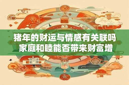 猪年的财运与情感有关联吗 家庭和睦能否带来财富增长