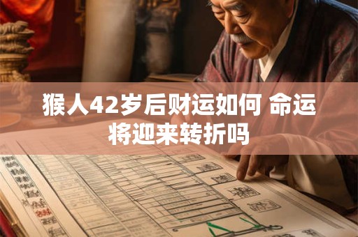 猴人42岁后财运如何 命运将迎来转折吗