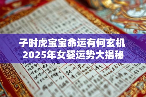 子时虎宝宝命运有何玄机 2025年女婴运势大揭秘