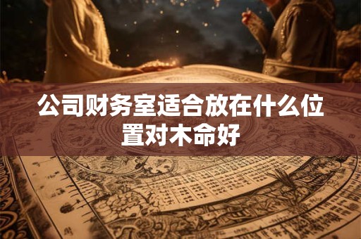 公司财务室适合放在什么位置对木命好