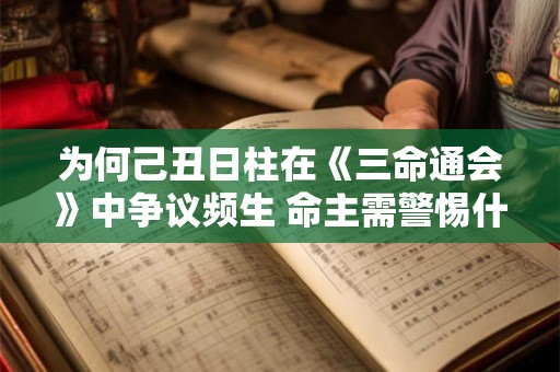 为何己丑日柱在《三命通会》中争议频生 命主需警惕什么 为何己丑日柱在《三命通会》中争议频生 命主需警惕什么