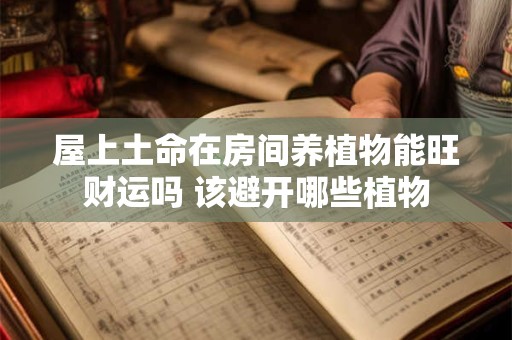 屋上土命在房间养植物能旺财运吗 该避开哪些植物