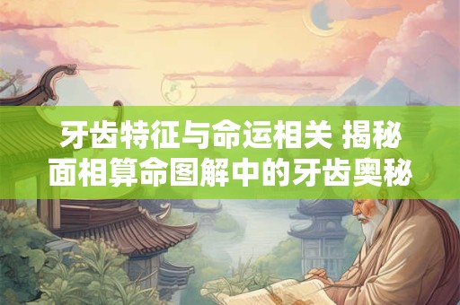 牙齿特征与命运相关 揭秘面相算命图解中的牙齿奥秘