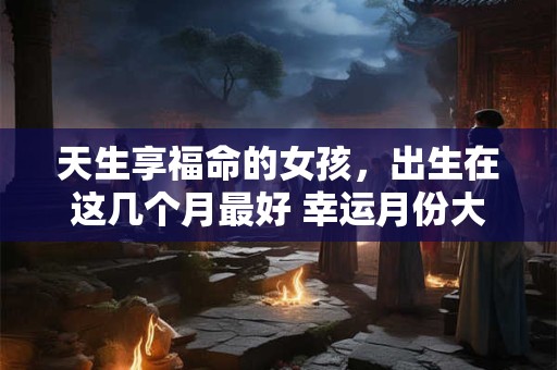 天生享福命的女孩，出生在这几个月最好 幸运月份大公开