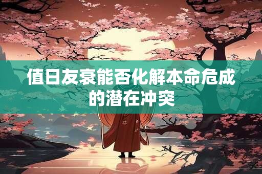 值日友衰能否化解本命危成的潜在冲突