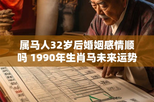 属马人32岁后婚姻感情顺吗 1990年生肖马未来运势解析