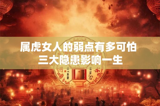 属虎女人的弱点有多可怕 三大隐患影响一生