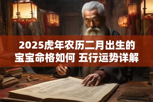2025虎年农历二月出生的宝宝命格如何 五行运势详解