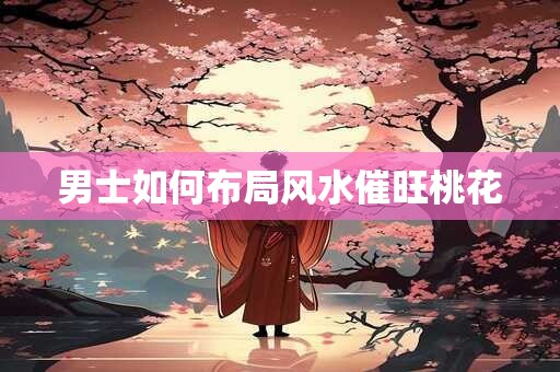 男士如何布局风水催旺桃花