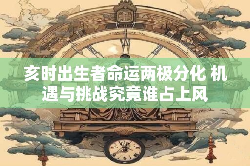 亥时出生者命运两极分化 机遇与挑战究竟谁占上风