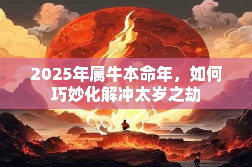 2025年属牛本命年，如何巧妙化解冲太岁之劫