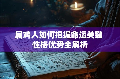 属鸡人如何把握命运关键 性格优势全解析