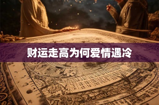财运走高为何爱情遇冷