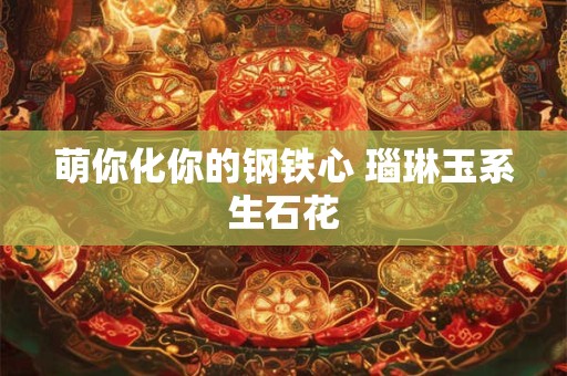 萌你化你的钢铁心 瑙琳玉系生石花