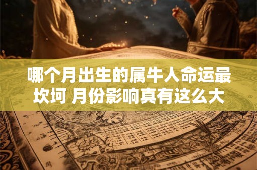 哪个月出生的属牛人命运最坎坷 月份影响真有这么大