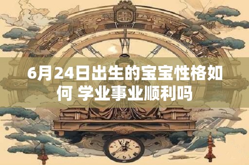 6月24日出生的宝宝性格如何 学业事业顺利吗
