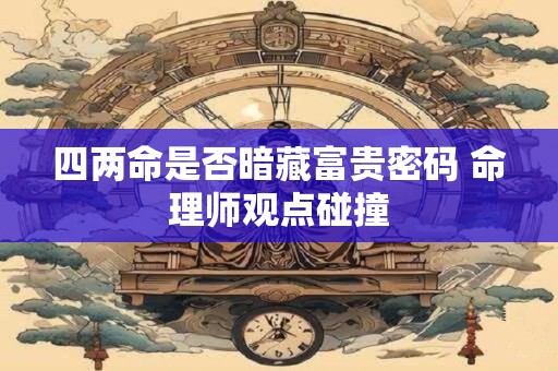 四两命是否暗藏富贵密码 命理师观点碰撞