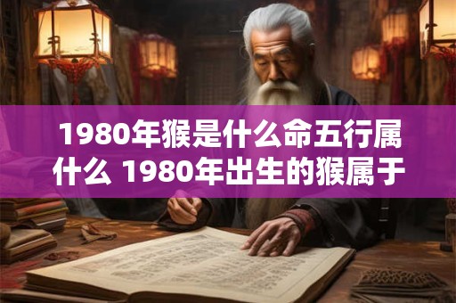 1980年猴是什么命五行属什么 1980年出生的猴属于什么五行命