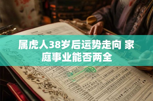 属虎人38岁后运势走向 家庭事业能否两全