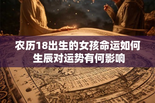 农历18出生的女孩命运如何 生辰对运势有何影响