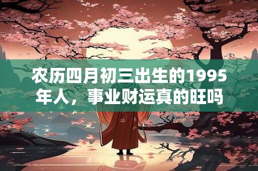 农历四月初三出生的1995年人，事业财运真的旺吗