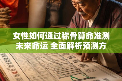 女性如何通过称骨算命准测未来命运 全面解析预测方法