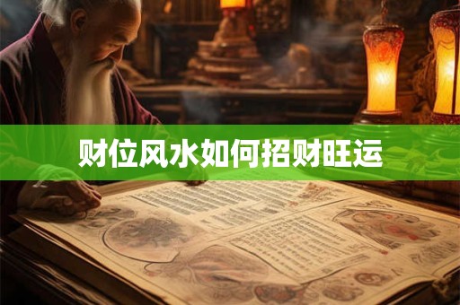 财位风水如何招财旺运