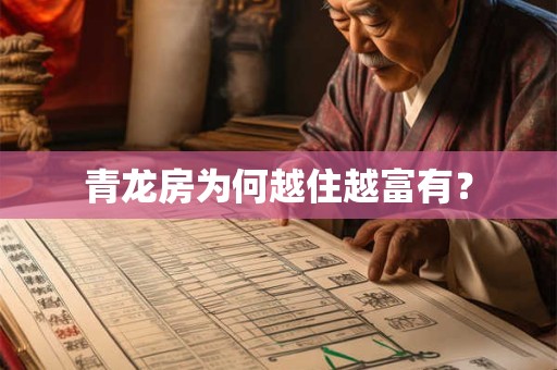 青龙房为何越住越富有？