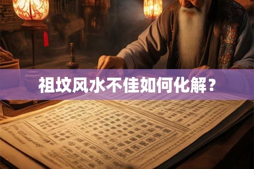 祖坟风水不佳如何化解？