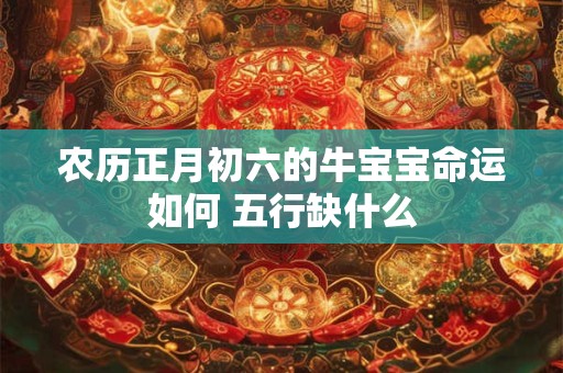 农历正月初六的牛宝宝命运如何 五行缺什么