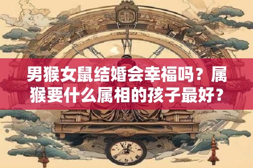 男猴女鼠结婚会幸福吗？属猴要什么属相的孩子最好？